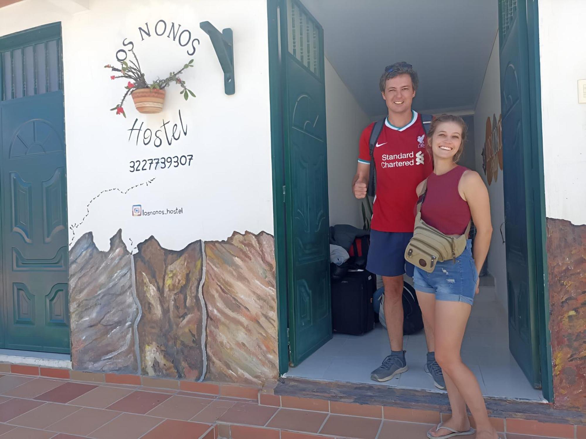 Los Nonos Hostel Guadalupe Bagian luar foto