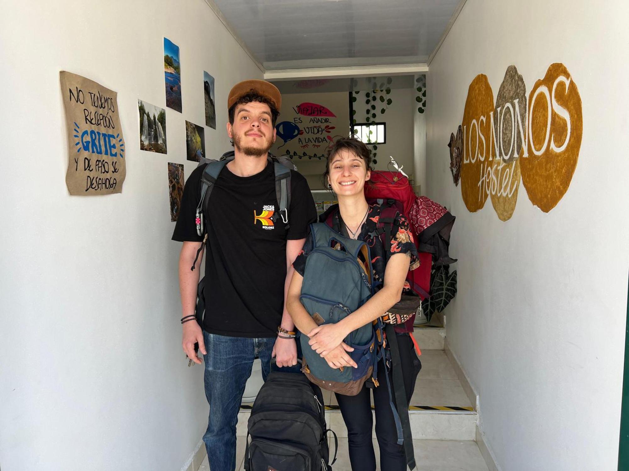 Los Nonos Hostel Guadalupe Bagian luar foto